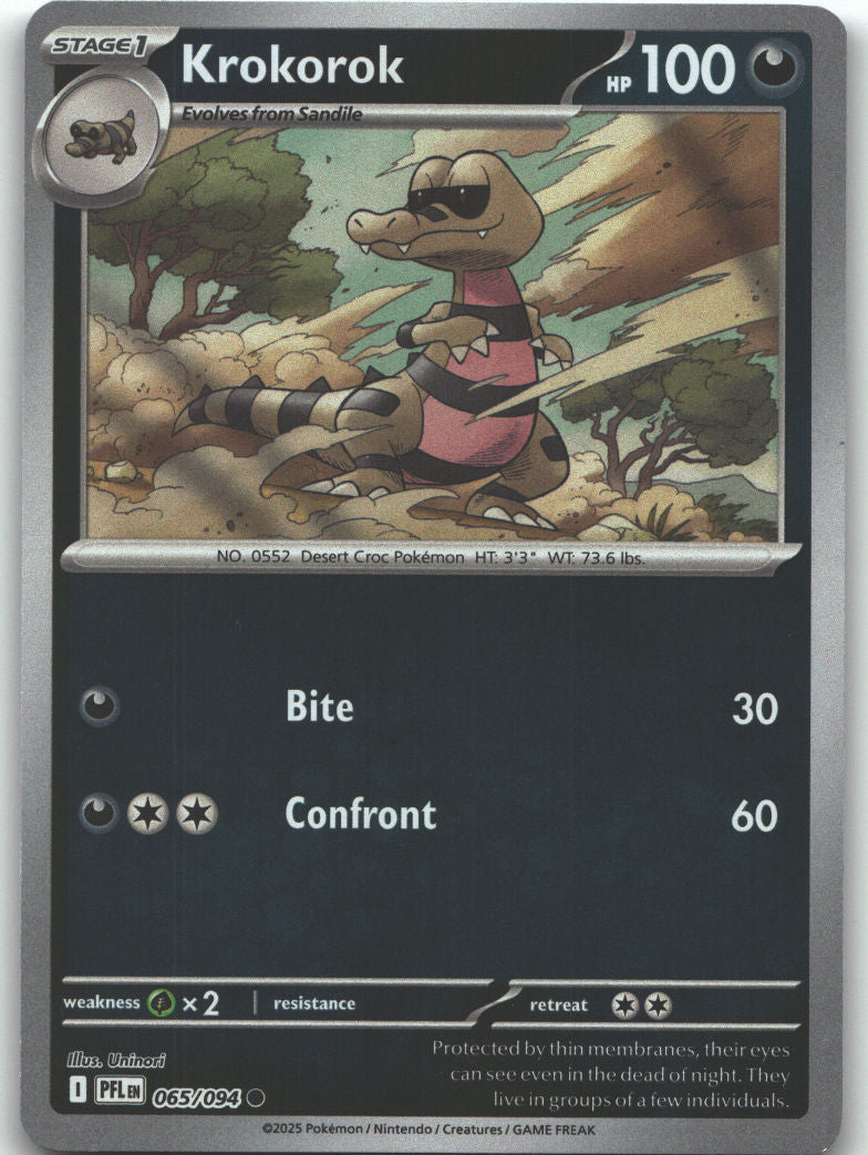 Krokorok | Lightly Played / English / Reverse Holofoil