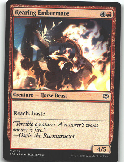 Rearing Embermare