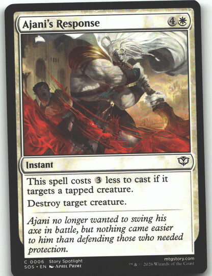 Ajani's Response