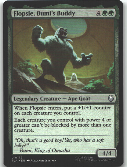 Flopsie, Bumi's Buddy