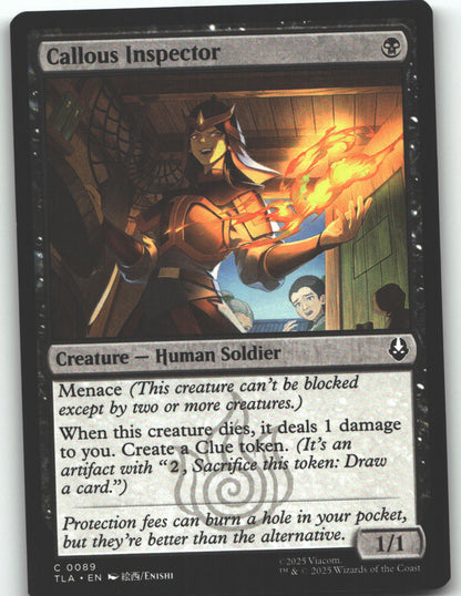 Callous Inspector