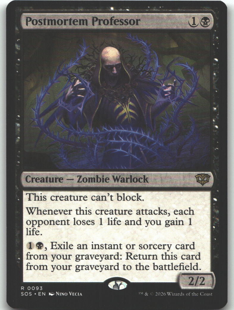 Postmortem Professor