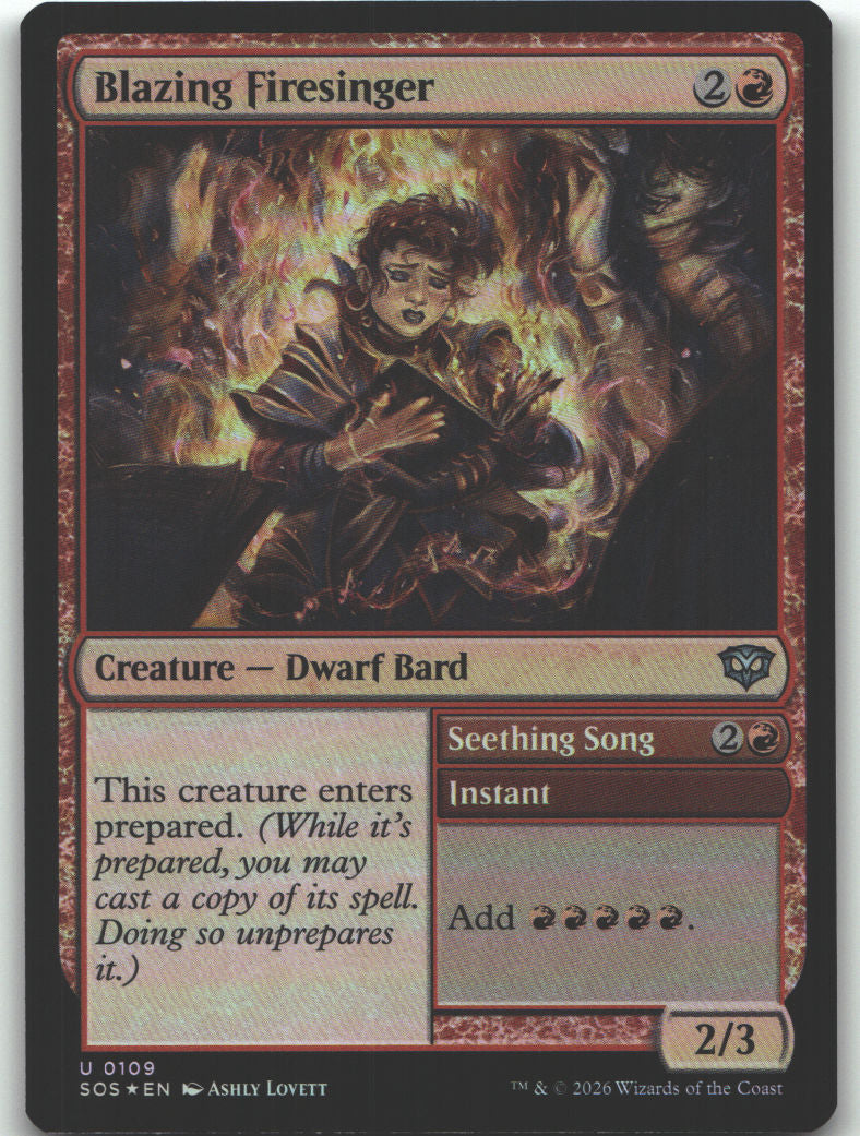 Blazing Firesinger