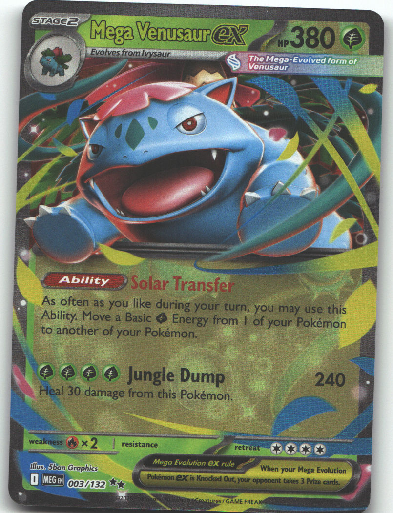 Mega Venusaur ex - 003/132