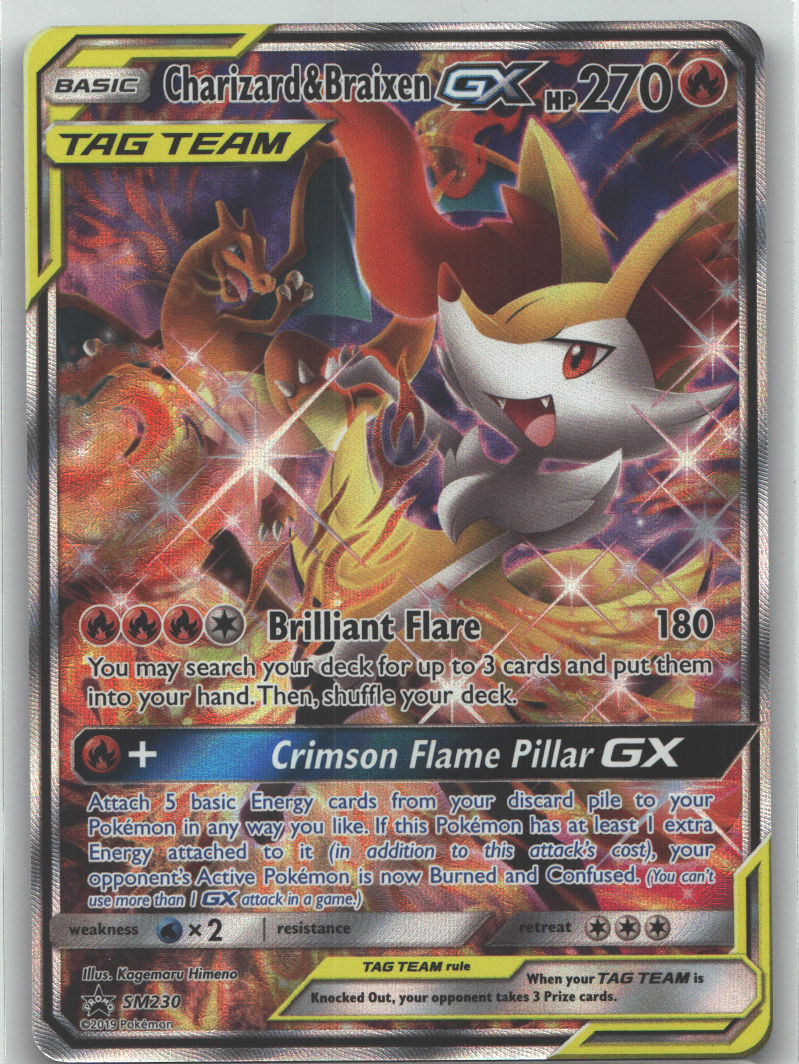 Charizard & Braixen GX - SM230