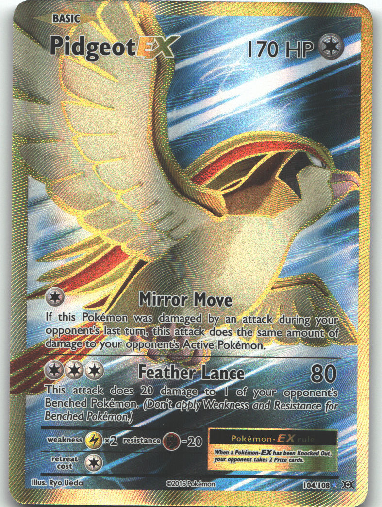Pidgeot EX (Full Art)