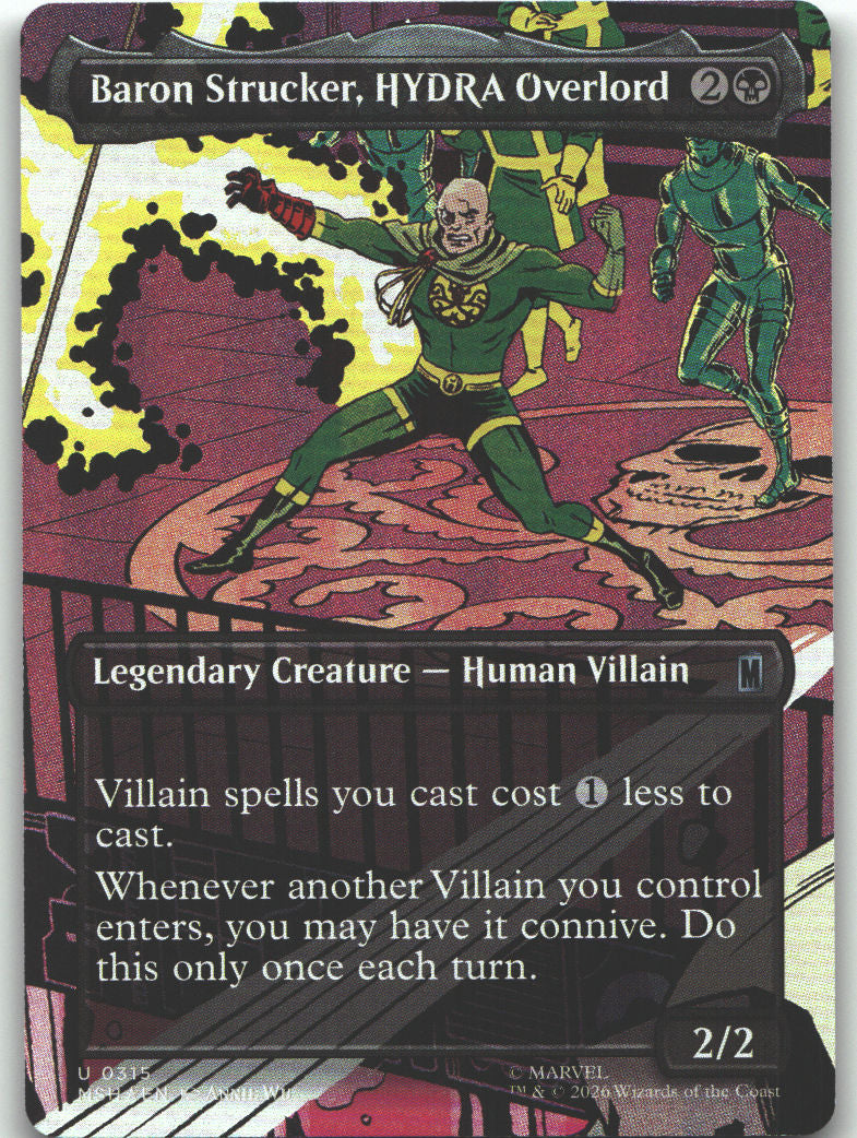 Baron Strucker, HYDRA Overlord (Borderless)