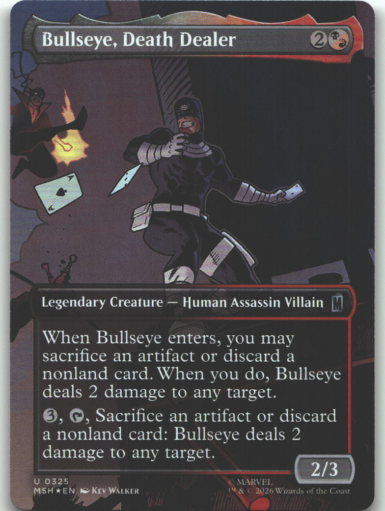 Bullseye, Death Dealer (Borderless)