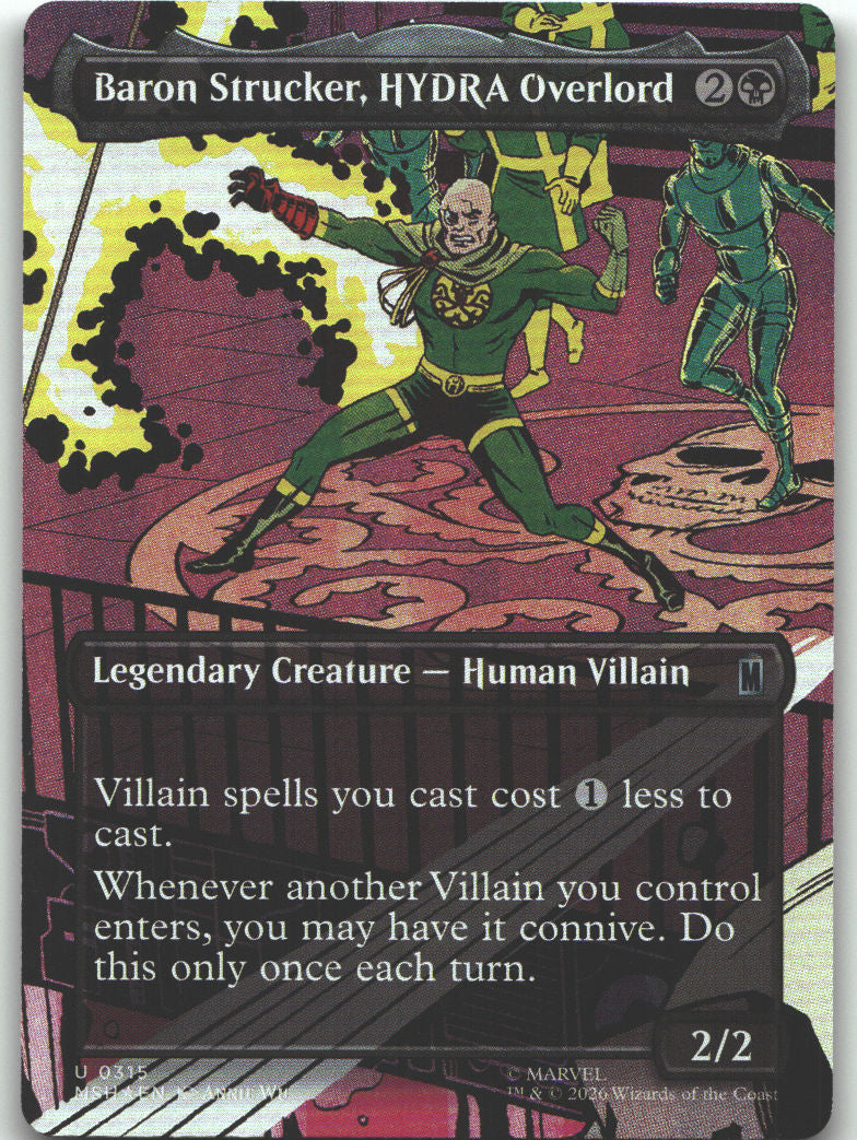 Baron Strucker, HYDRA Overlord (Borderless)