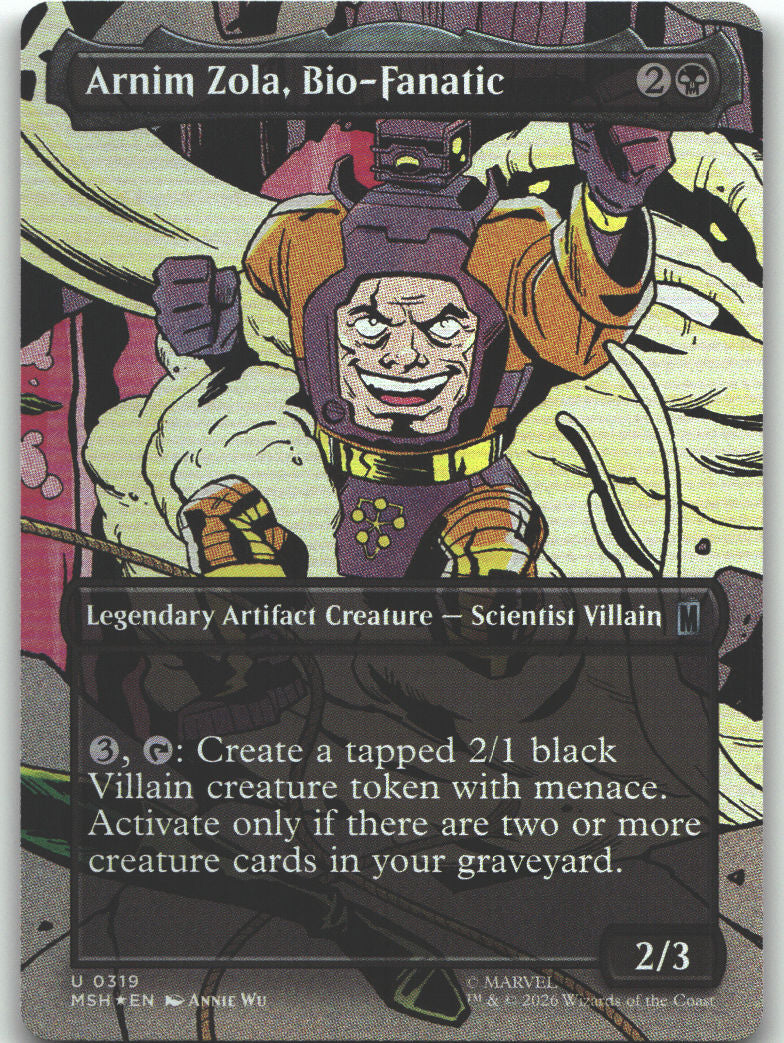 Arnim Zola, Bio-Fanatic (Borderless)