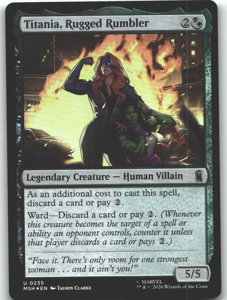 Titania, Rugged Rumbler