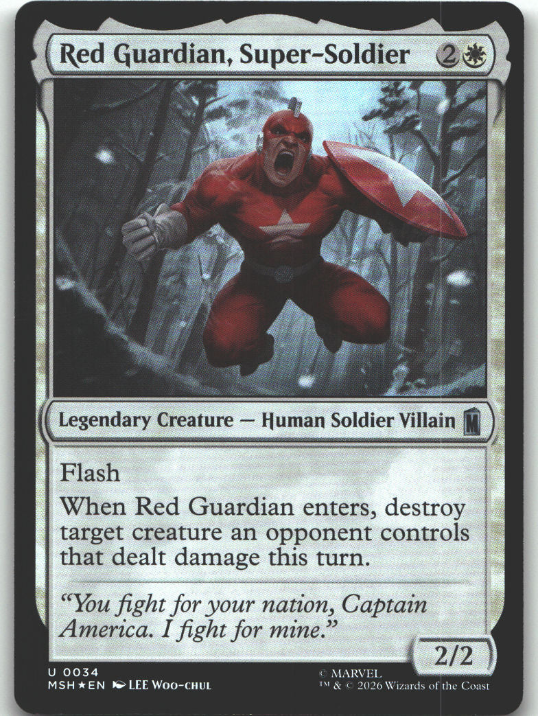 Red Guardian, Super-Soldier