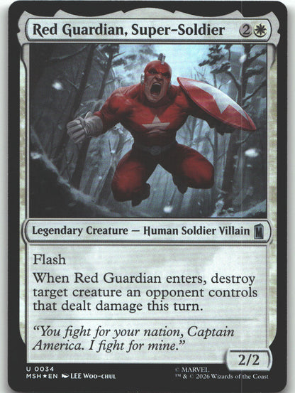 Red Guardian, Super-Soldier