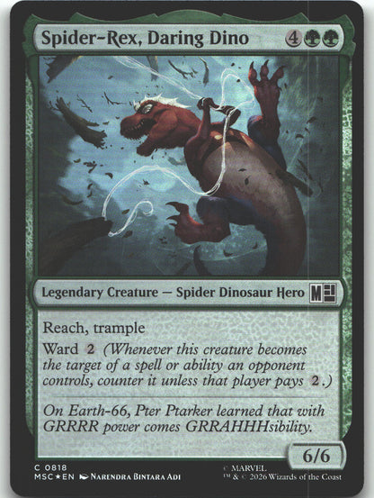 Spider-Rex, Daring Dino
