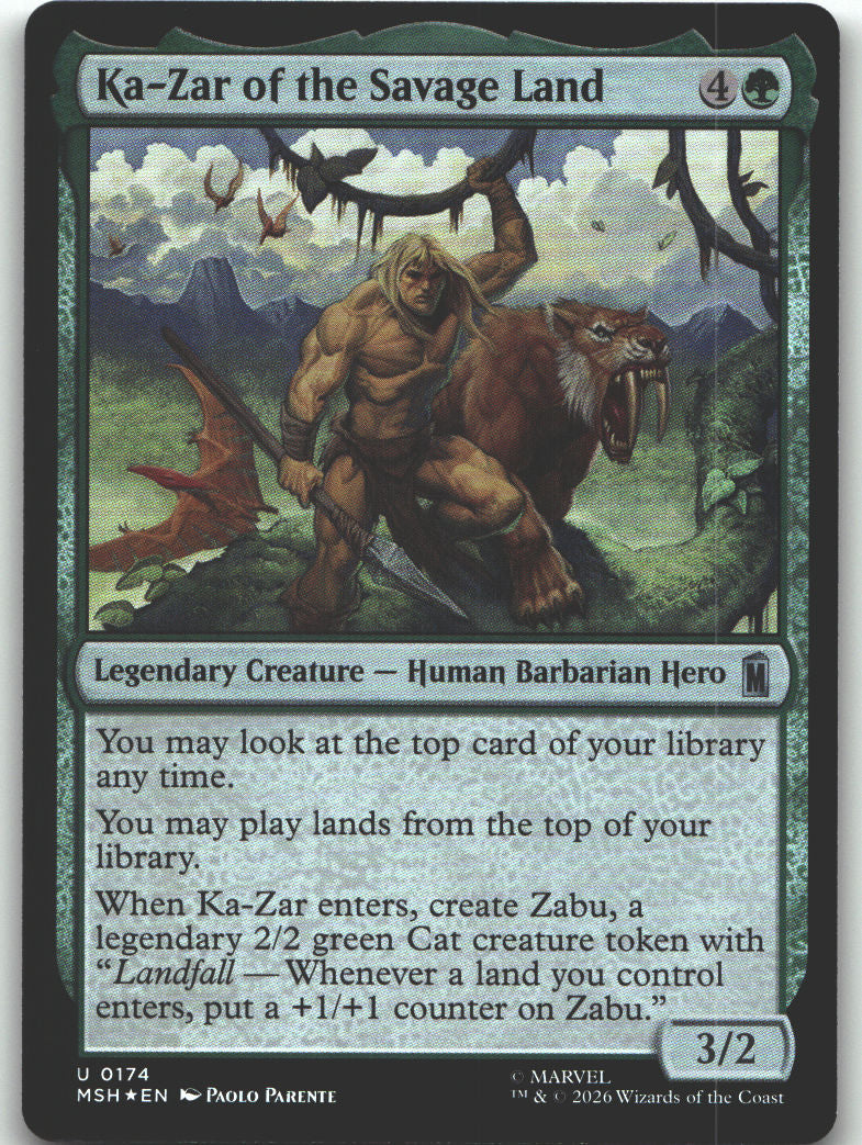 Ka-Zar of the Savage Land