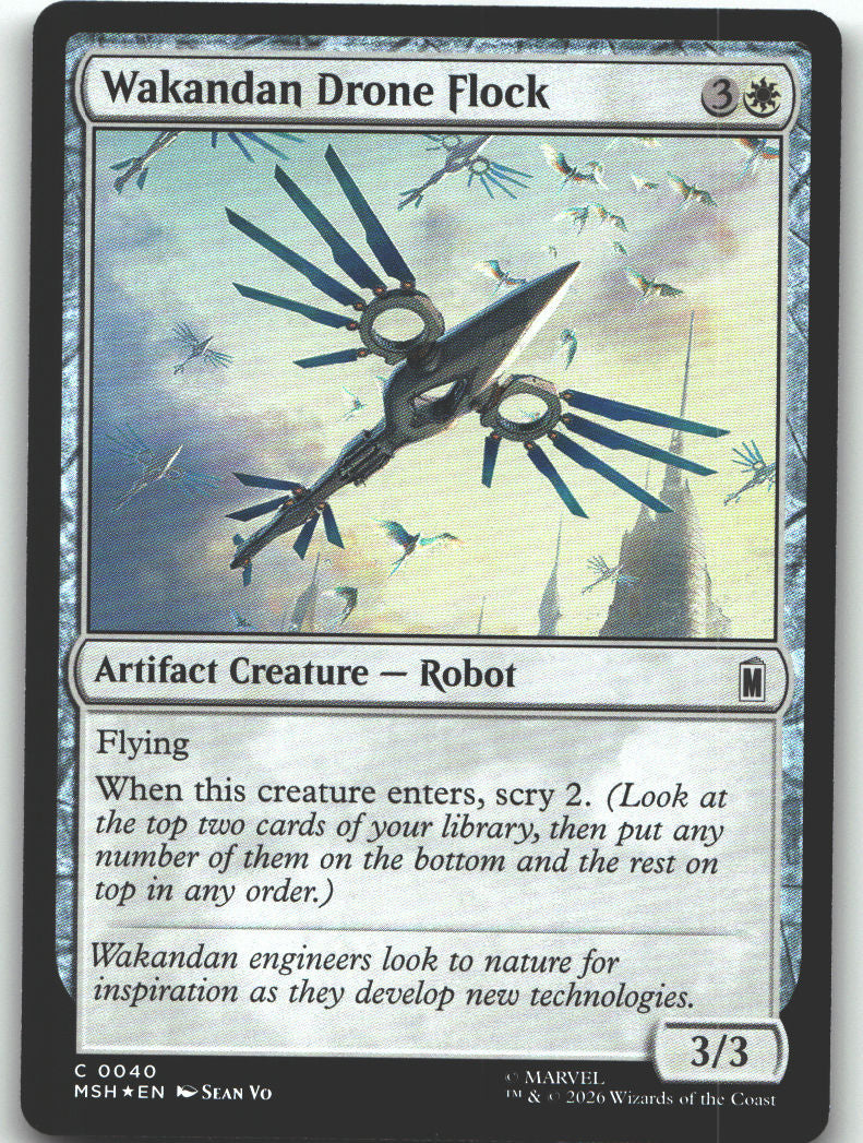 Wakandan Drone Flock