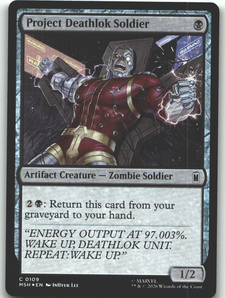 Project Deathlok Soldier