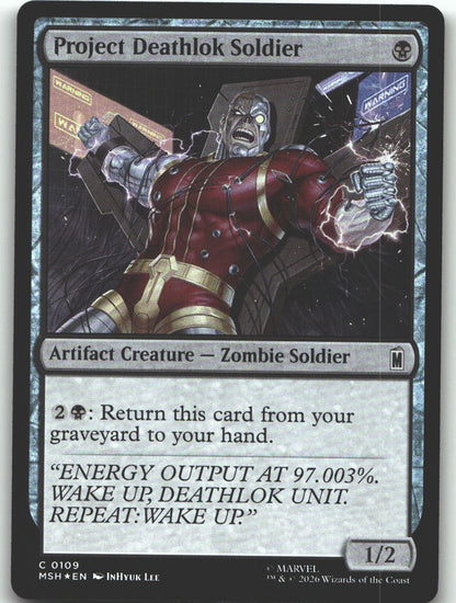 Project Deathlok Soldier