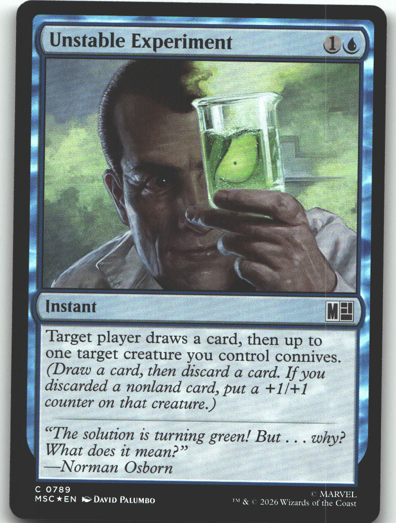 Unstable Experiment