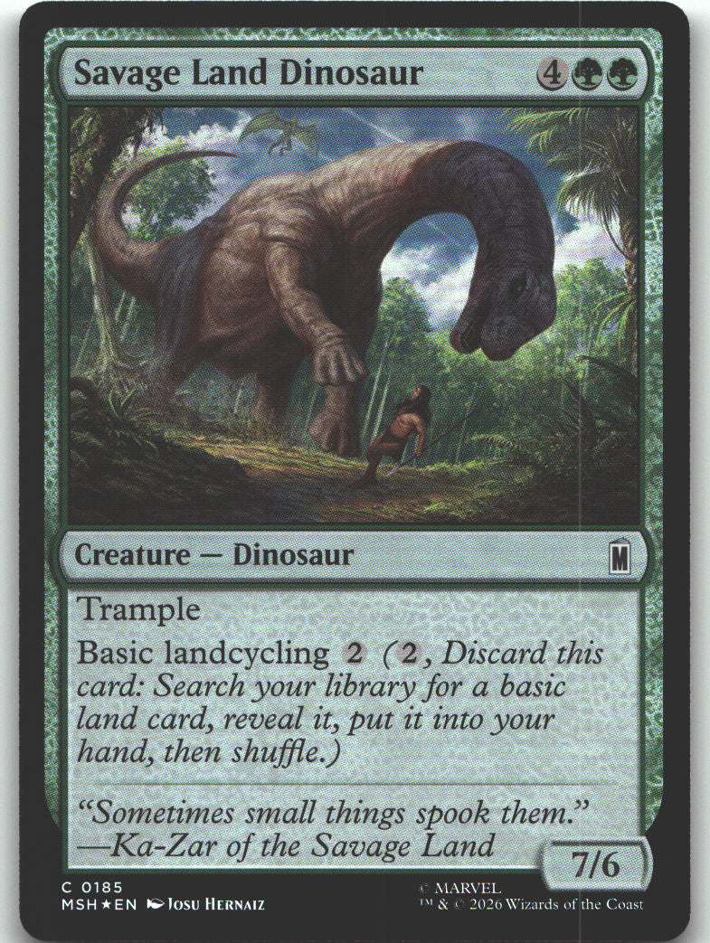 Savage Land Dinosaur