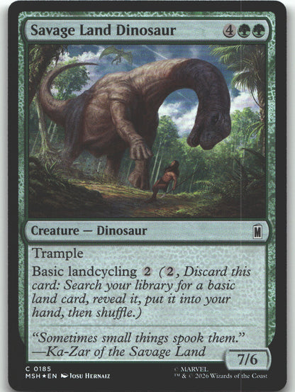 Savage Land Dinosaur