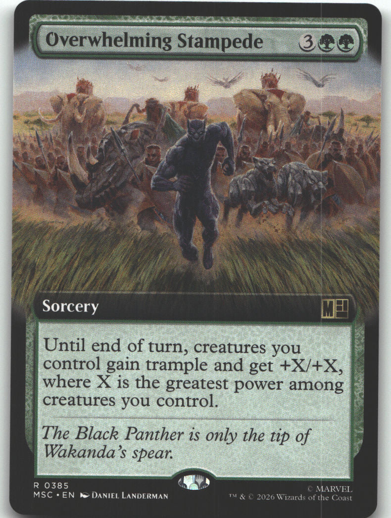 Overwhelming Stampede (Extended Art)