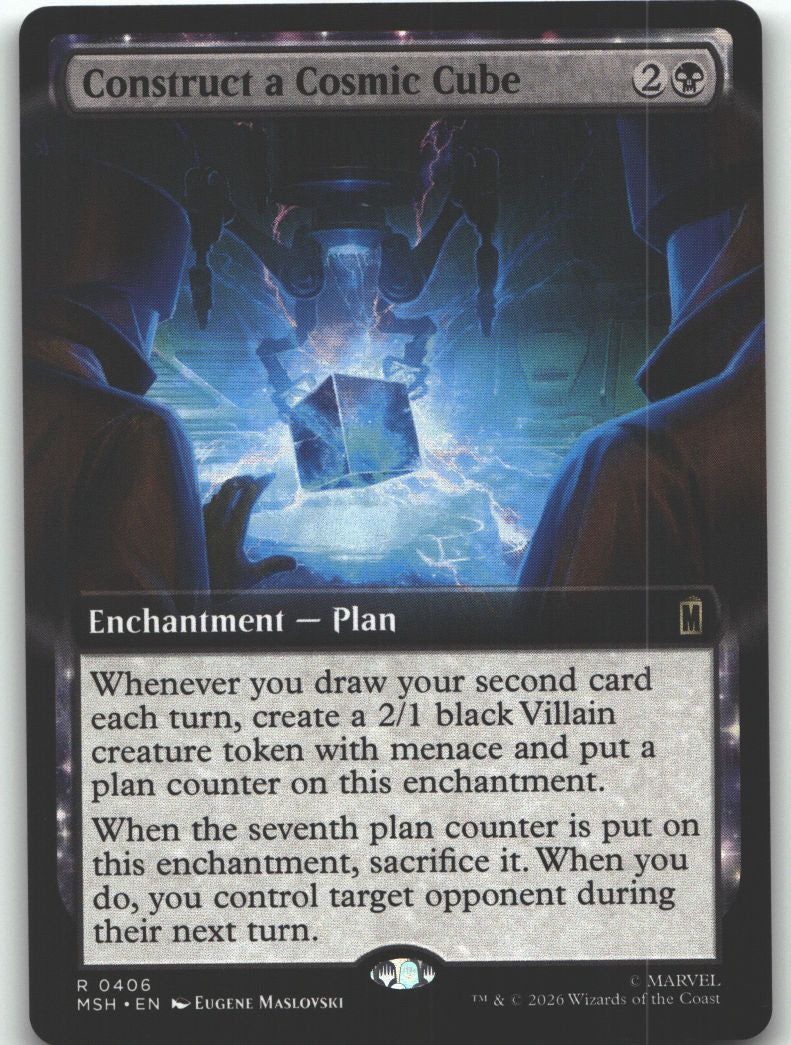 Construct a Cosmic Cube (Extended Art)