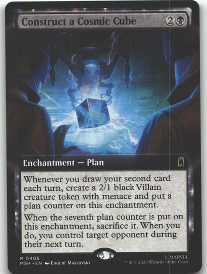 Construct a Cosmic Cube (Extended Art)