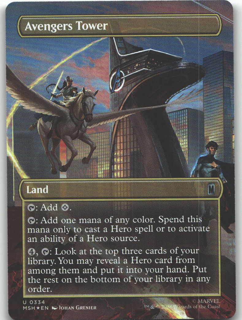 Avengers Tower (Borderless)