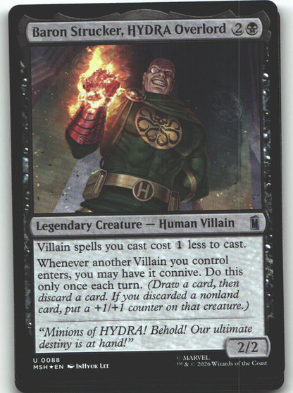 Baron Strucker, HYDRA Overlord