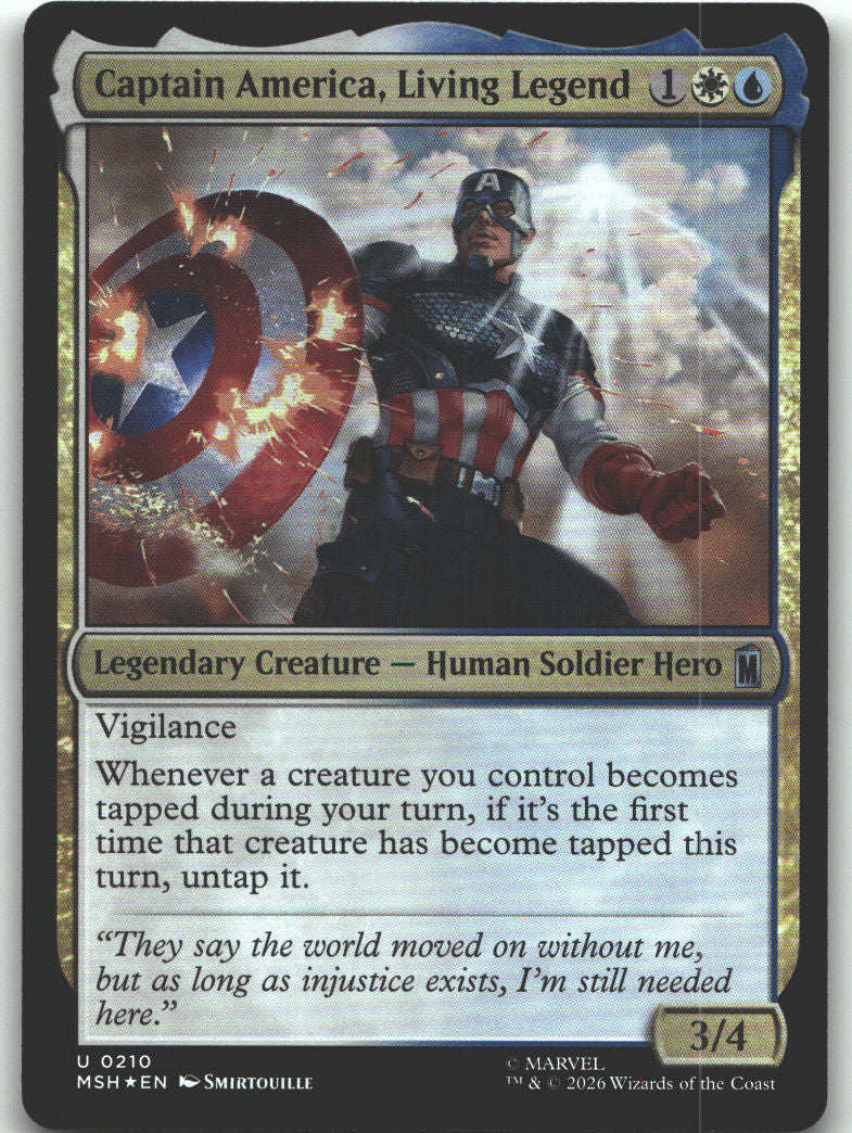 Captain America, Living Legend