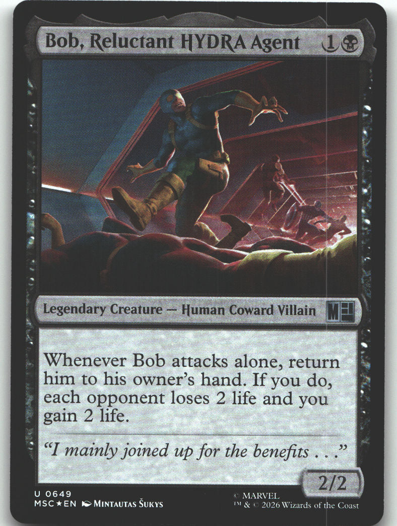 Bob, Reluctant HYDRA Agent