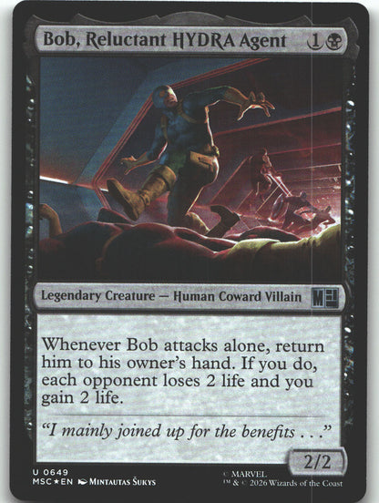 Bob, Reluctant HYDRA Agent