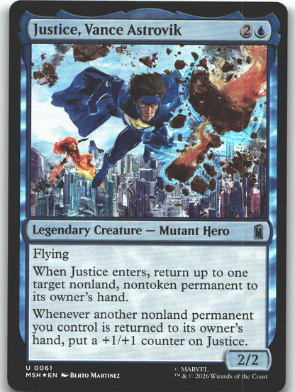 Justice, Vance Astrovik