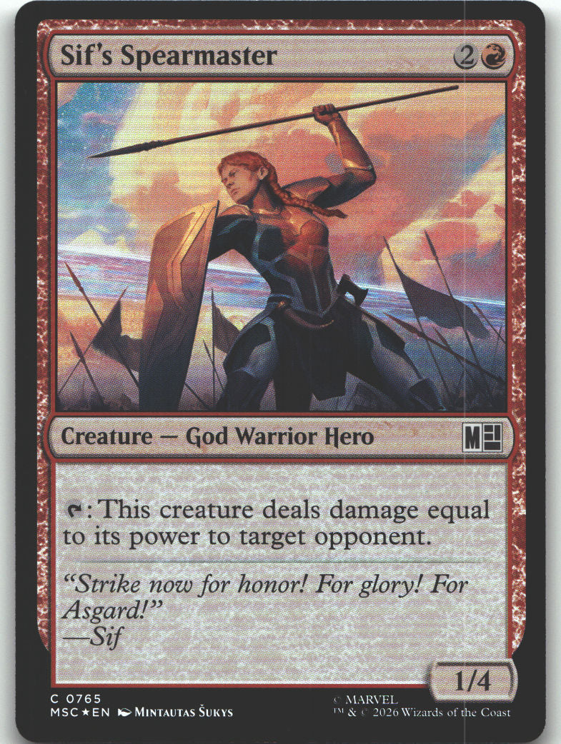 Sif's Spearmaster