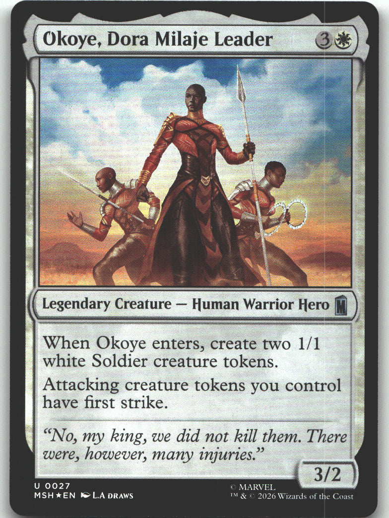 Okoye, Dora Milaje Leader