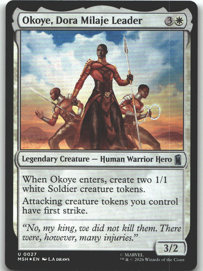 Okoye, Dora Milaje Leader