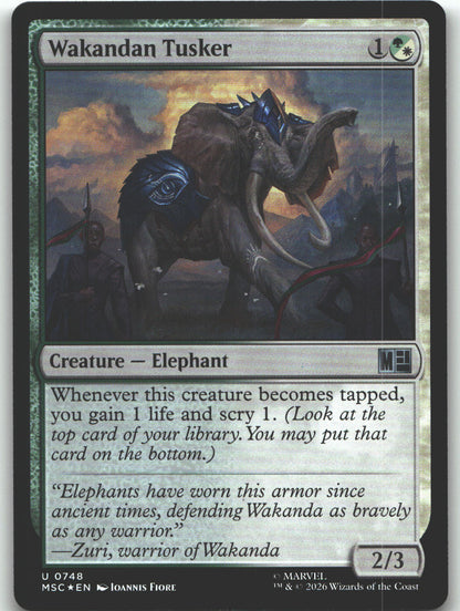 Wakandan Tusker