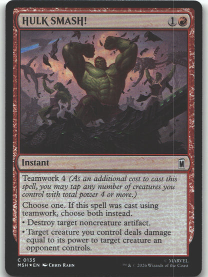 HULK SMASH!