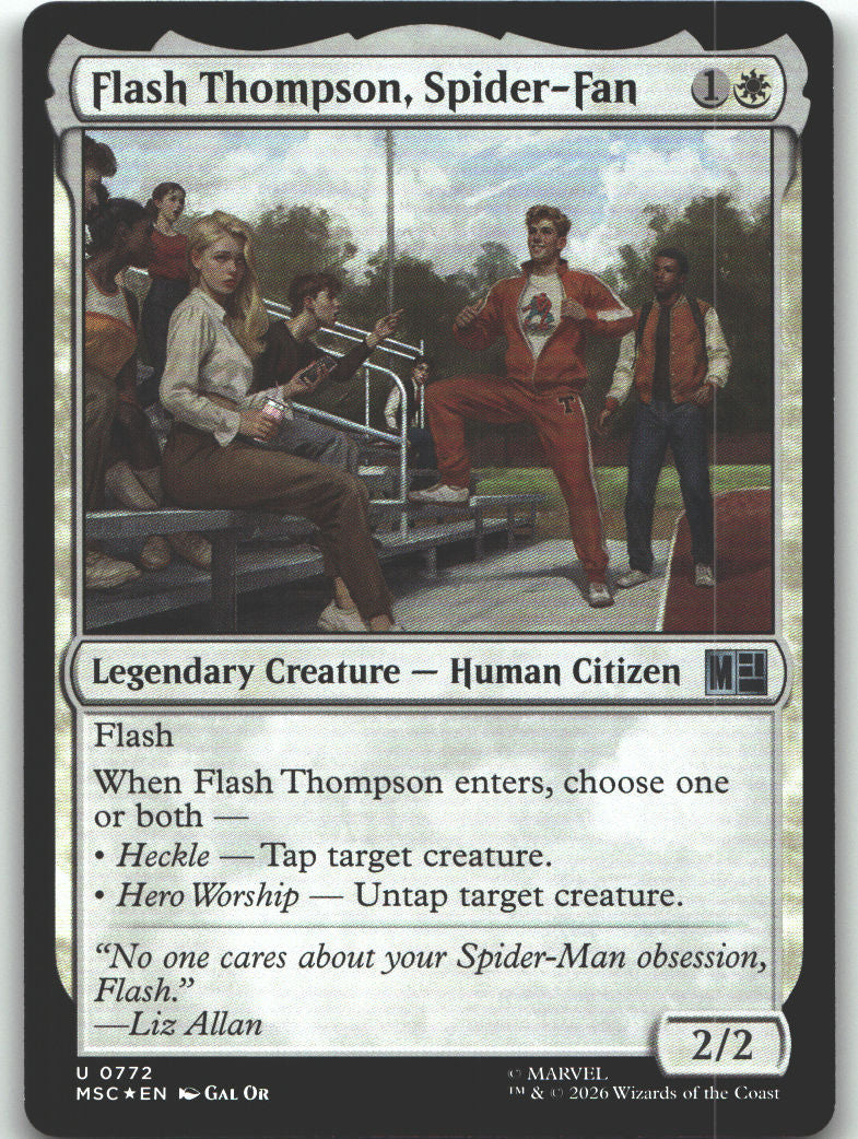Flash Thompson, Spider-Fan
