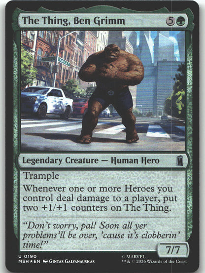 The Thing, Ben Grimm