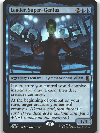 Leader, Super-Genius