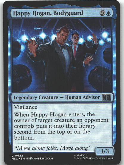 Happy Hogan, Bodyguard