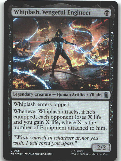Whiplash, Vengeful Engineer