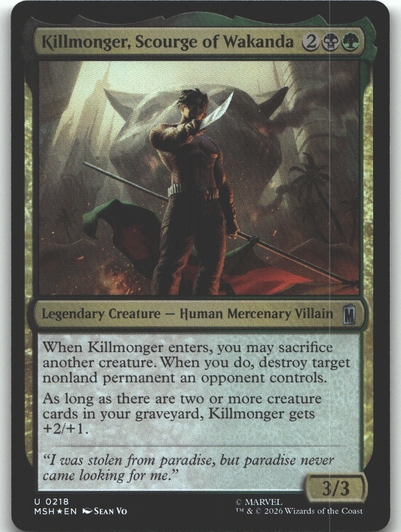 Killmonger, Scourge of Wakanda