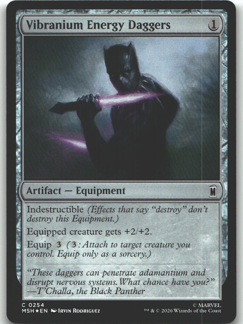 Vibranium Energy Daggers