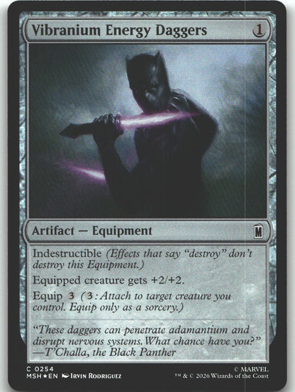Vibranium Energy Daggers