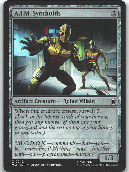 A.I.M. Synthoids