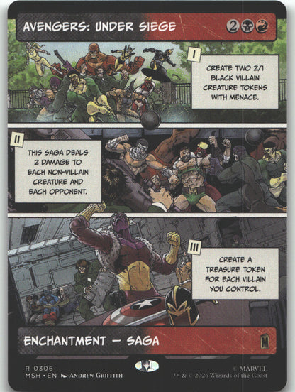 Avengers: Under Siege (Borderless)