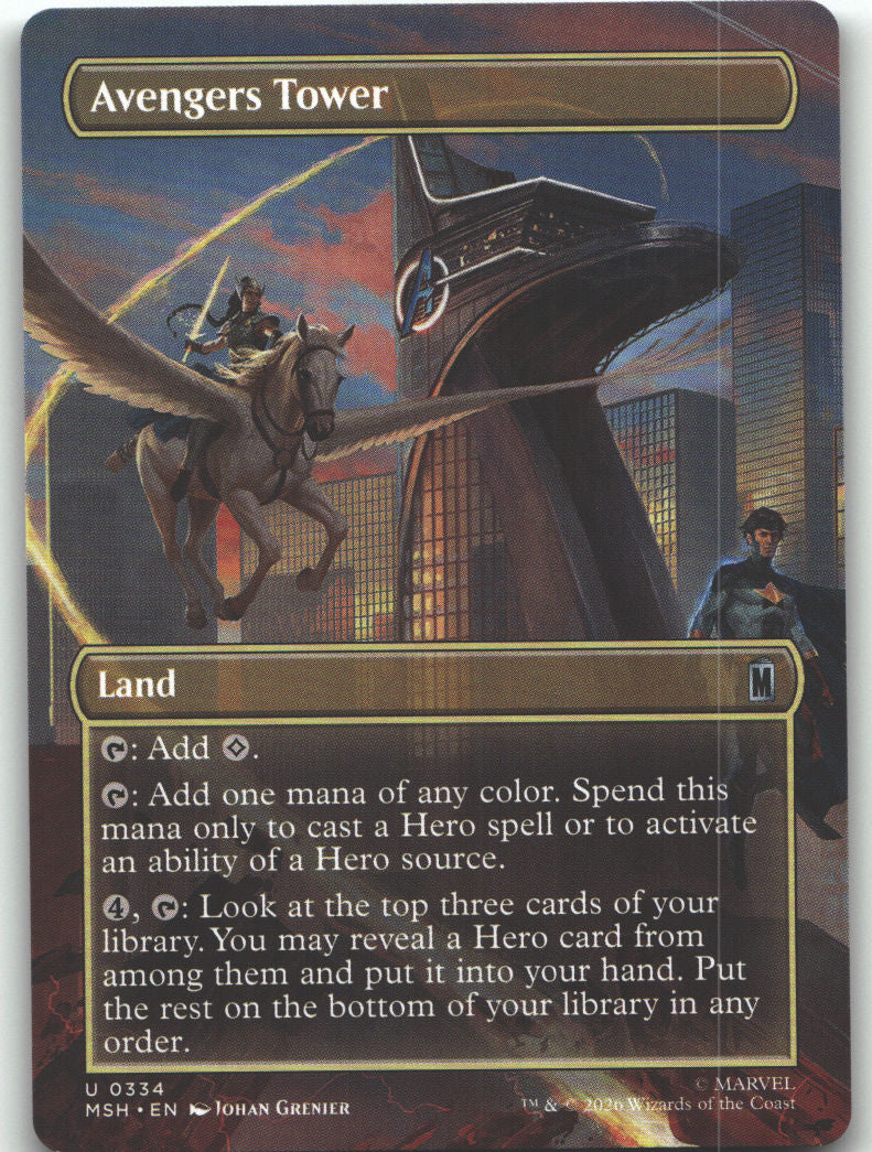 Avengers Tower (Borderless)